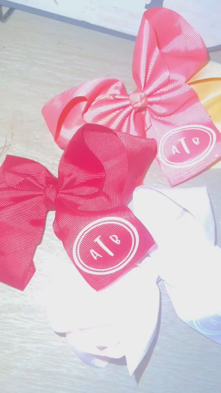 Personalized Custom Hair Bows
