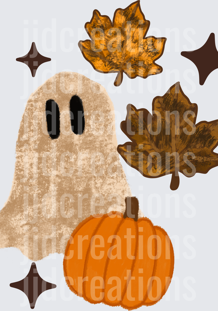 fall ghost sleeve