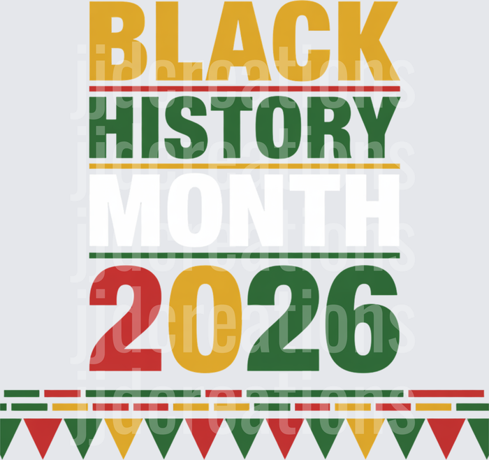 Black History 2026 Celebration with Pan-African Colors