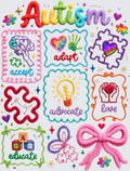 Autism Awareness Accept Adapt Advocate Love Educate Puzzle Pieces