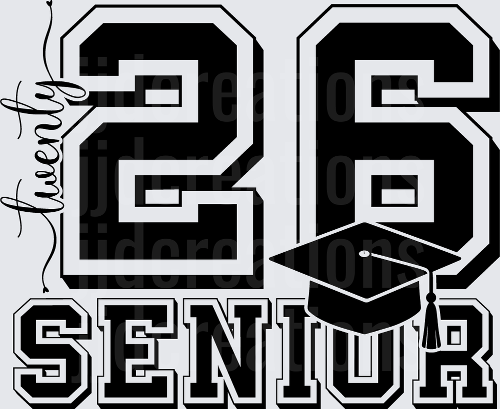 Class of 2026 Senior Graduation Cap Design