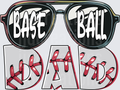 Baseball Dad with Sunglasses and Stitched Text Design