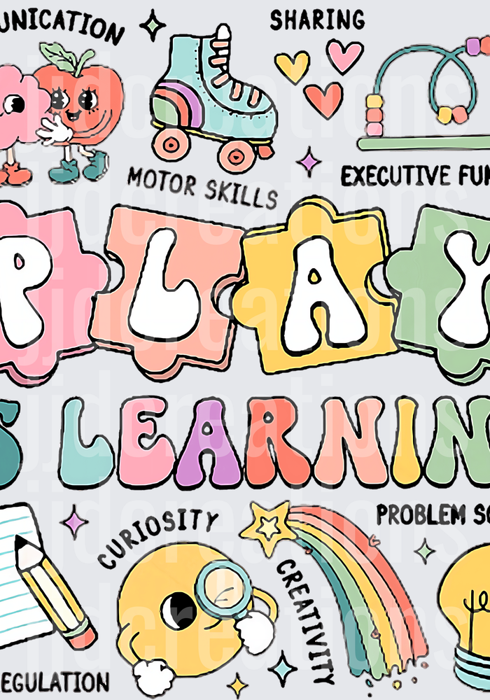 Play Is Learning Educational Development Skills Design