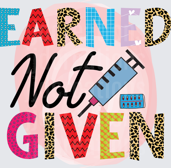 Earned Not Given Medical Syringe Vaccination Motivational Design