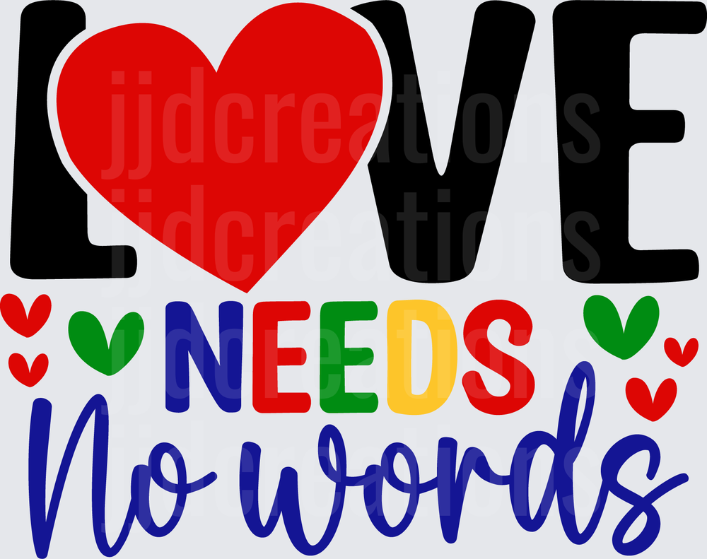 Love Needs No Words-01